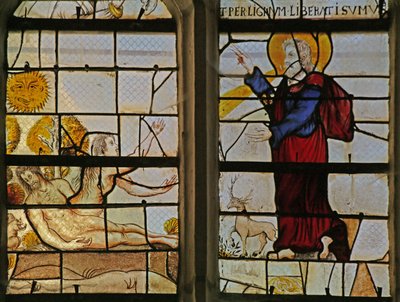 窗口描绘了夏娃的创造 作者 法语学校